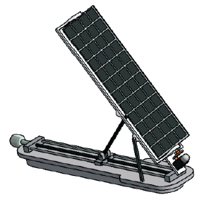 Figure 1. Prototype of new solar tracking system